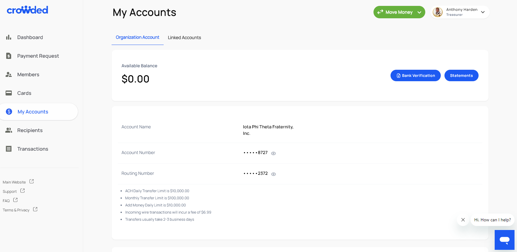Understanding Account Details One Iota